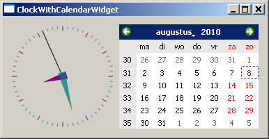 ClockCalendarWidget